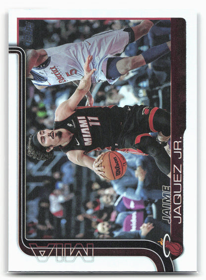 2025-26 Topps #78 Jaime Jaquez Jr. Rainbow Foilboard 24252
