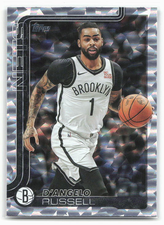 2025-26 Topps #8 D'Angelo Russell Crackleboard
