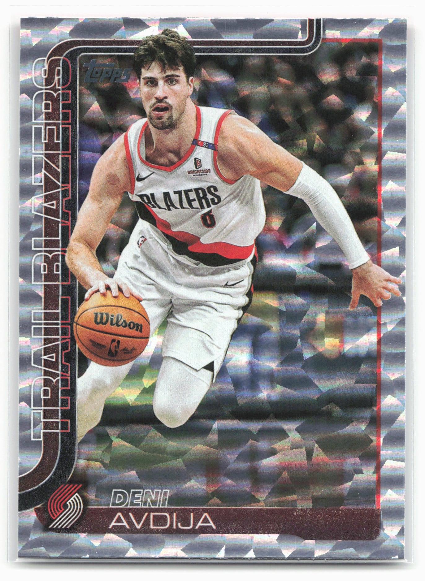 2025-26 Topps #125 Deni Avdija Crackleboard