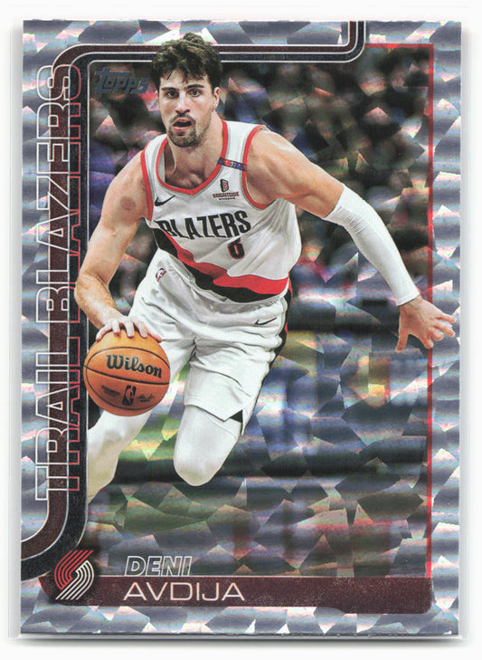 2025-26 Topps #125 Deni Avdija Crackleboard
