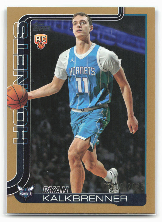 2025-26 Topps #234 Ryan Kalkbrenner Gold #/2025