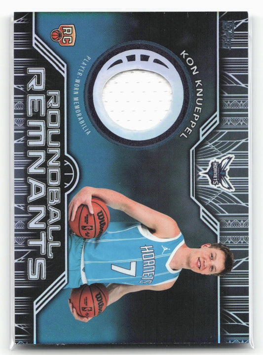 2025-26 Topps #RRR-KK Kon Knueppel Rookie Roundball Remnants