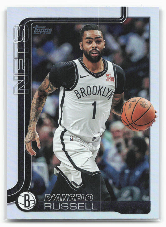 2025-26 Topps #8 D'Angelo Russell Rainbow Foilboard 24278