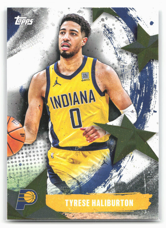 2025-26 Topps #SA-15 Tyrese Haliburton Stars of the NBA 24279