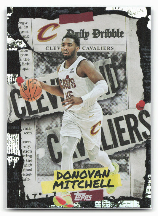 2025-26 Topps #DD-8 Donovan Mitchell The Daily Dribble