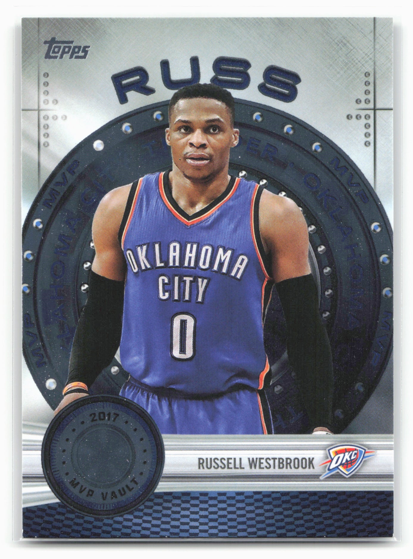 2025-26 Topps #MVP-5 Russell Westbrook MVP Vault