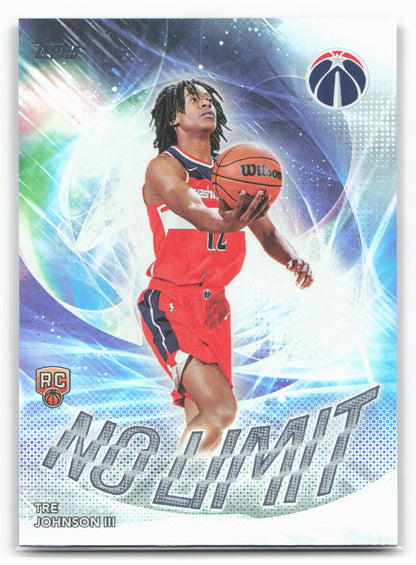 2025-26 Topps #NL-6 Tre Johnson III No Limit 24286