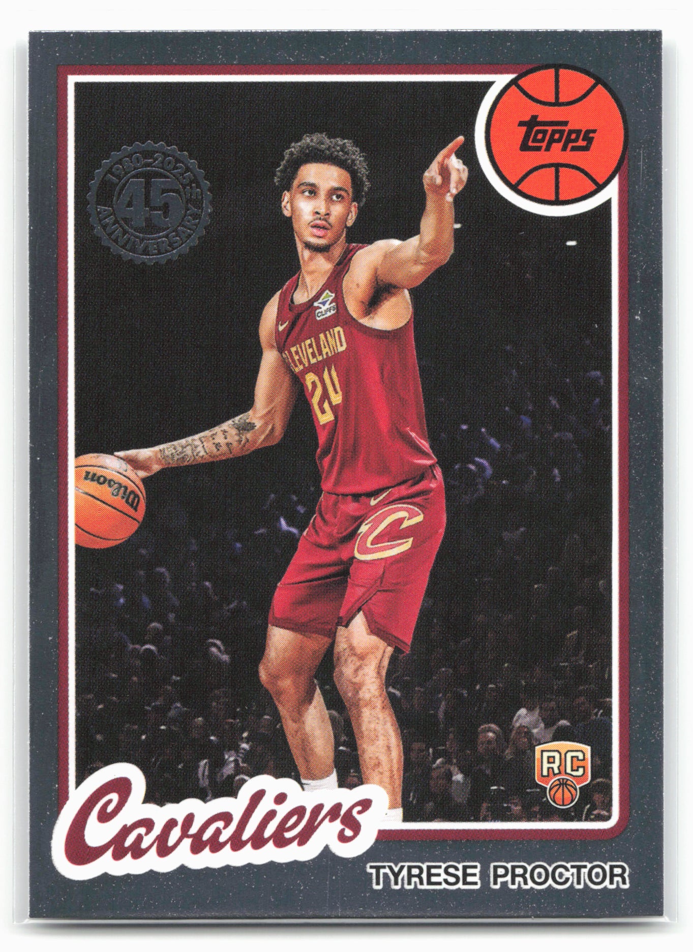 2025-26 Topps #80BK-92 Tyrese Proctor 1980-81 Topps Basketball 24287