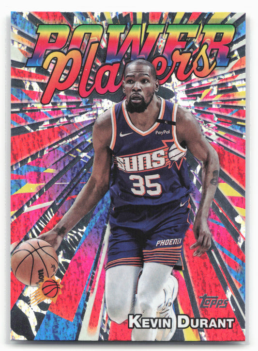 2025-26 Topps #PP-6 Kevin Durant Power Players Holo Foil 24290