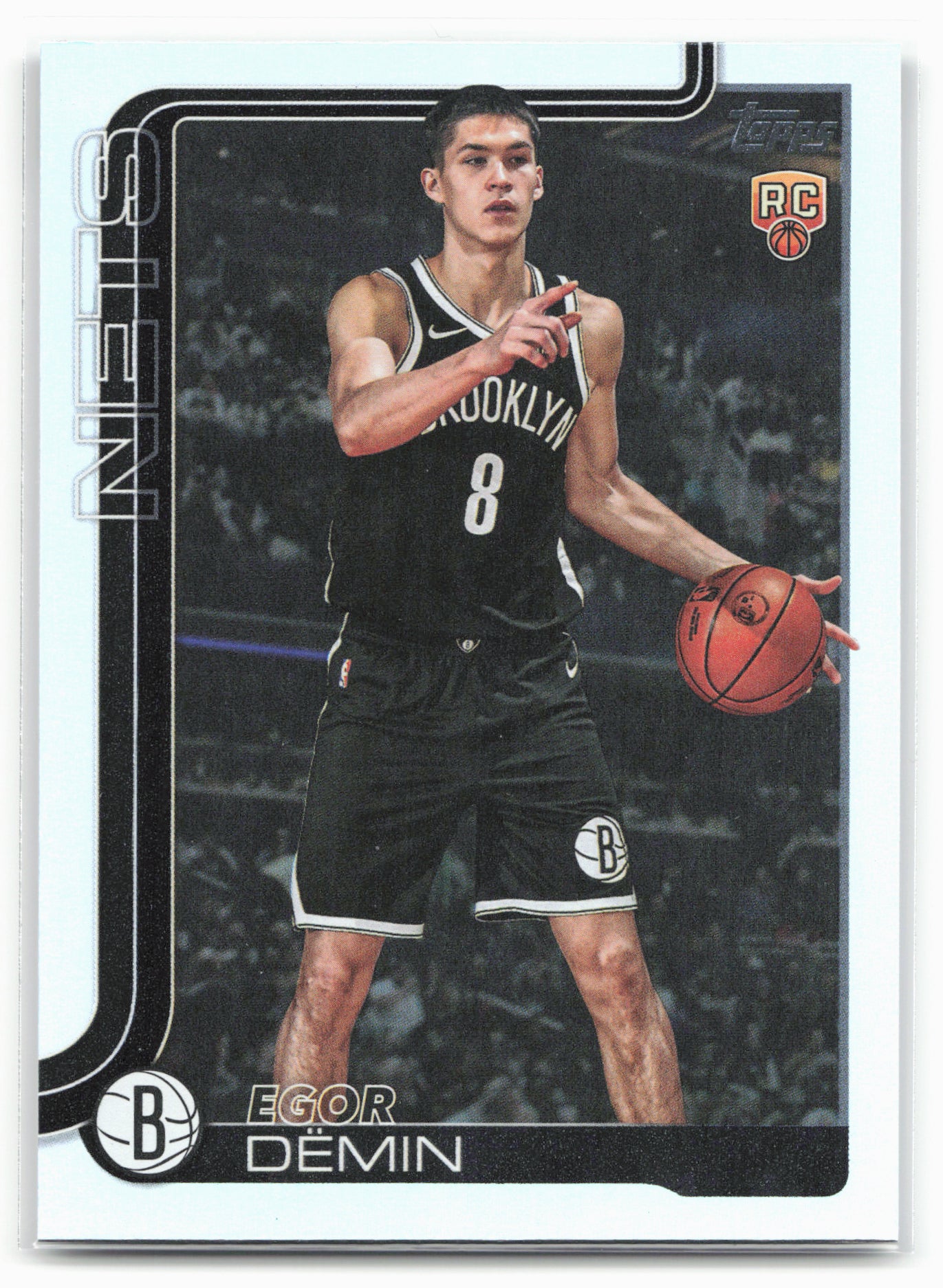 2025-26 Topps #208 Egor Dëmin Rainbow Foilboard 24292