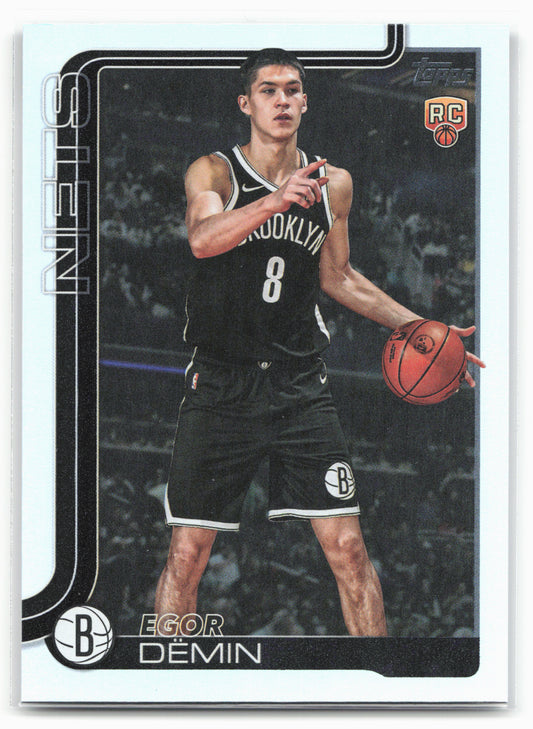 2025-26 Topps #208 Egor Dëmin Rainbow Foilboard 24292