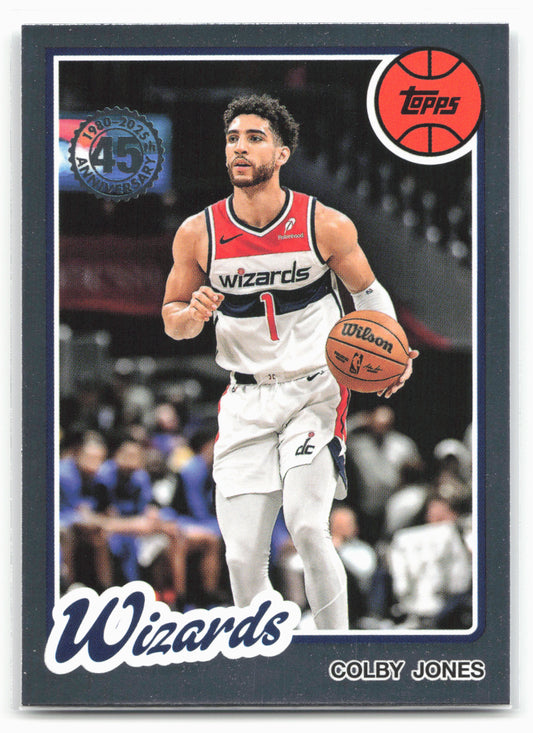 2025-26 Topps #80BK-20 Colby Jones 1980-81 Topps Basketball 24307