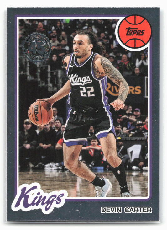 2025-26 Topps #80BK-31 Devin Carter 1980-81 Topps Basketball 24309