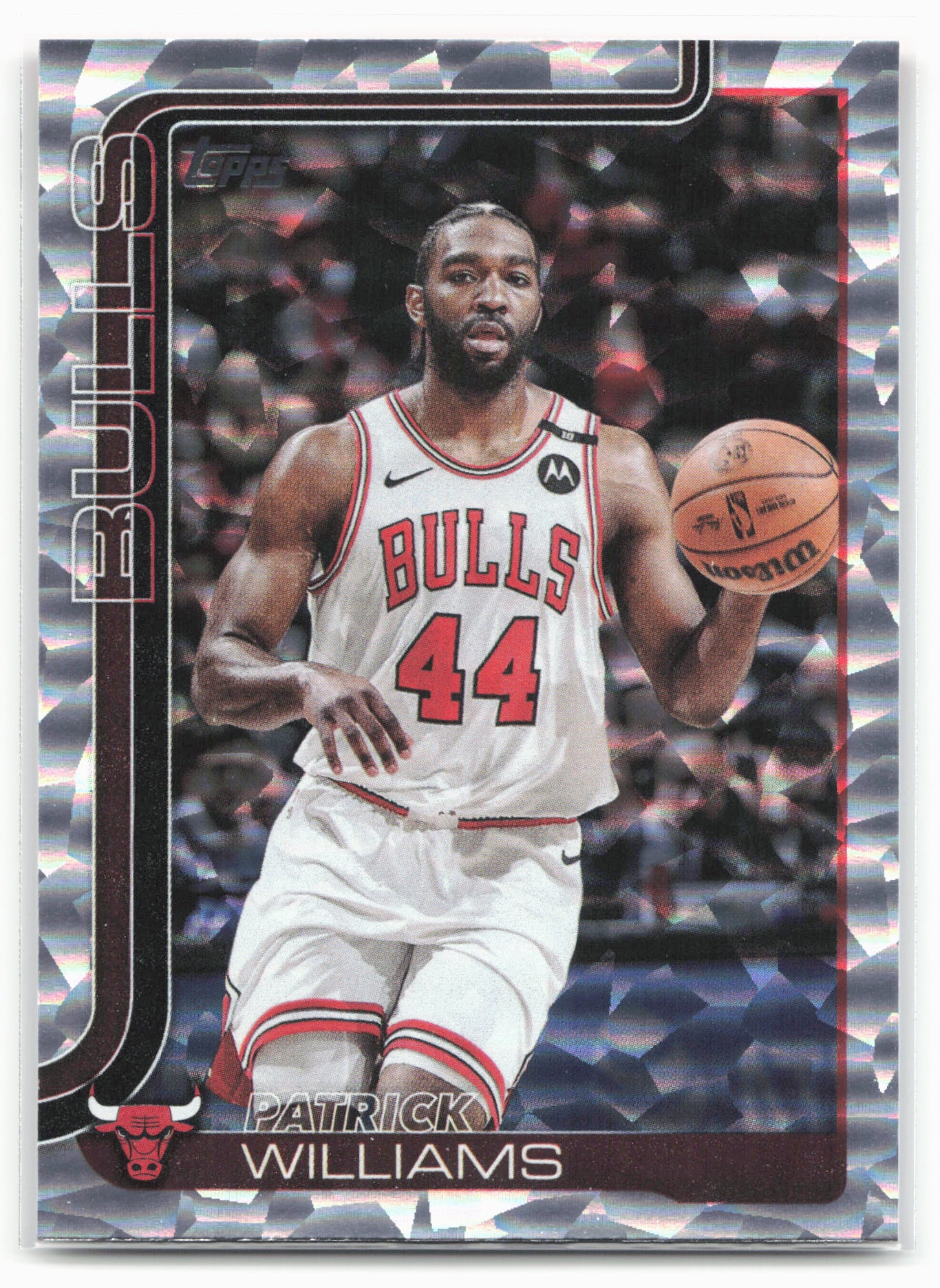 2025-26 Topps #38 Patrick Williams Crackleboard 24312