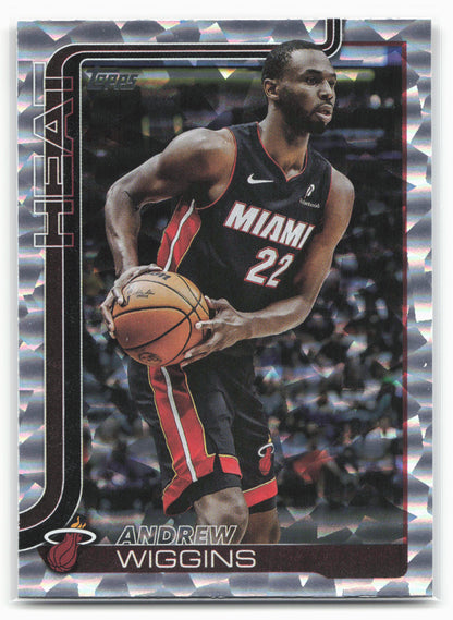 2025-26 Topps #77 Andrew Wiggins Crackleboard 24313