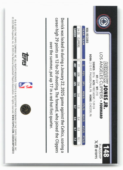 2025-26 Topps #148 Derrick Jones Jr. Crackleboard 24314