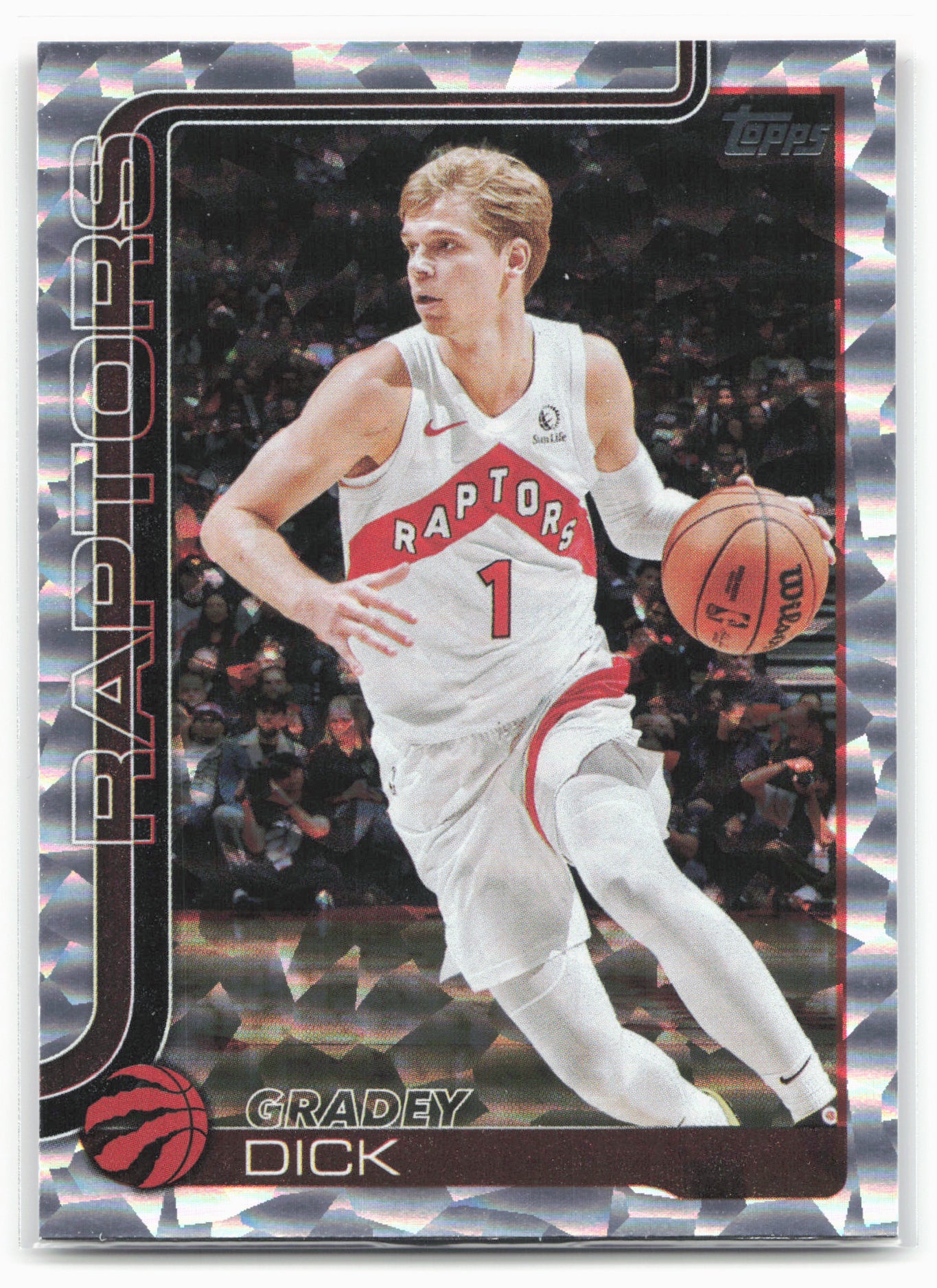 2025-26 Topps #28 Gradey Dick Crackleboard 24315