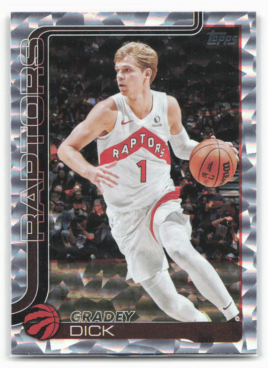 2025-26 Topps #28 Gradey Dick Crackleboard 24315