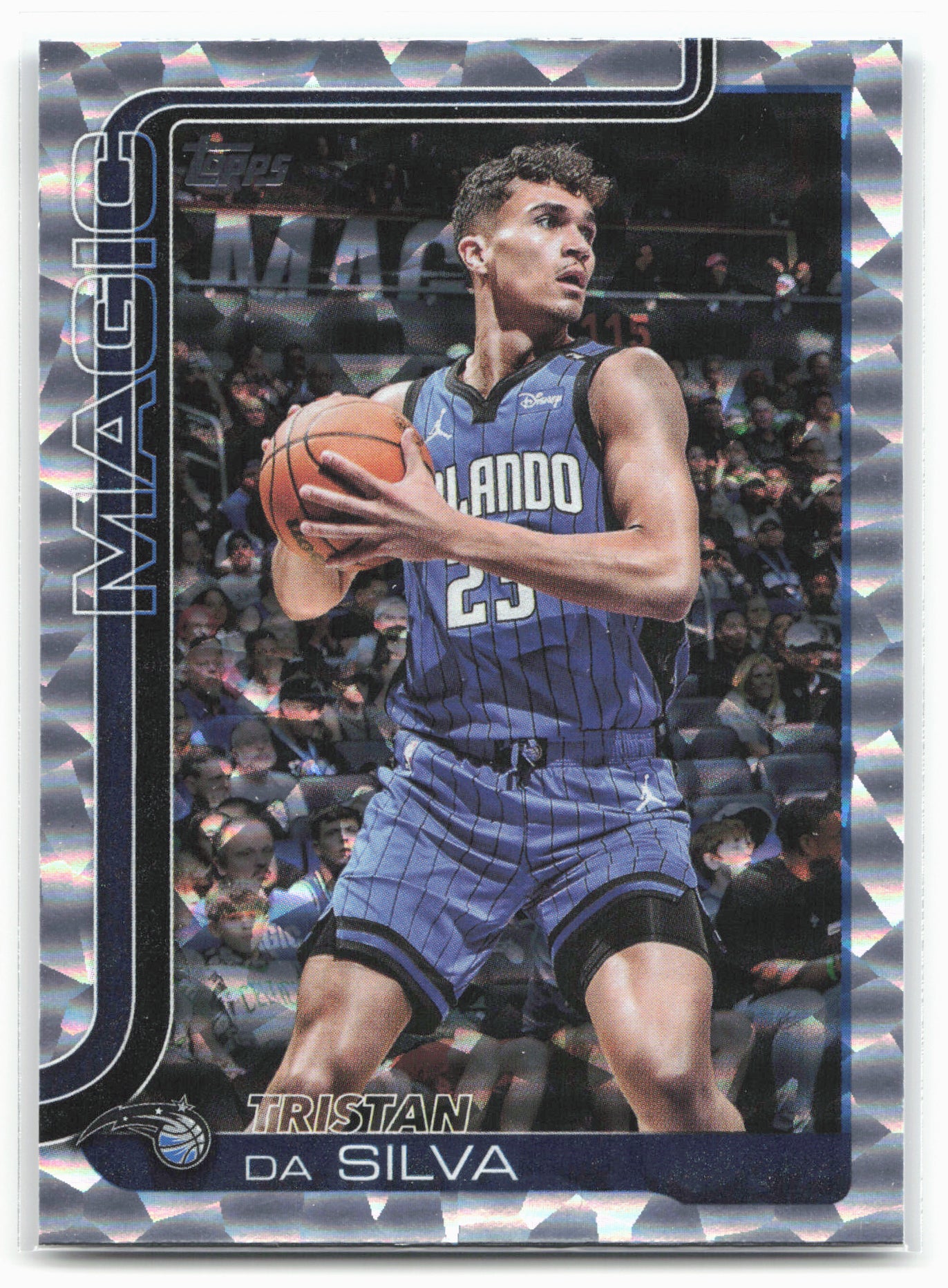 2025-26 Topps #93 Tristan da Silva Crackleboard 24318