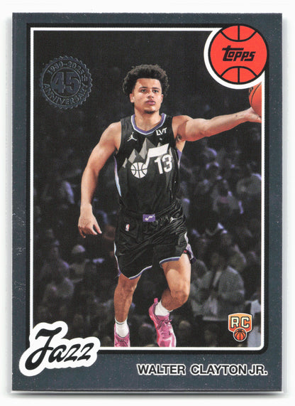 2025-26 Topps #80BK-64 Walter Clayton Jr. 1980-81 Topps Basketball 24325