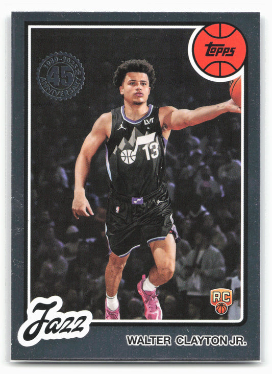 2025-26 Topps #80BK-64 Walter Clayton Jr. 1980-81 Topps Basketball 24325