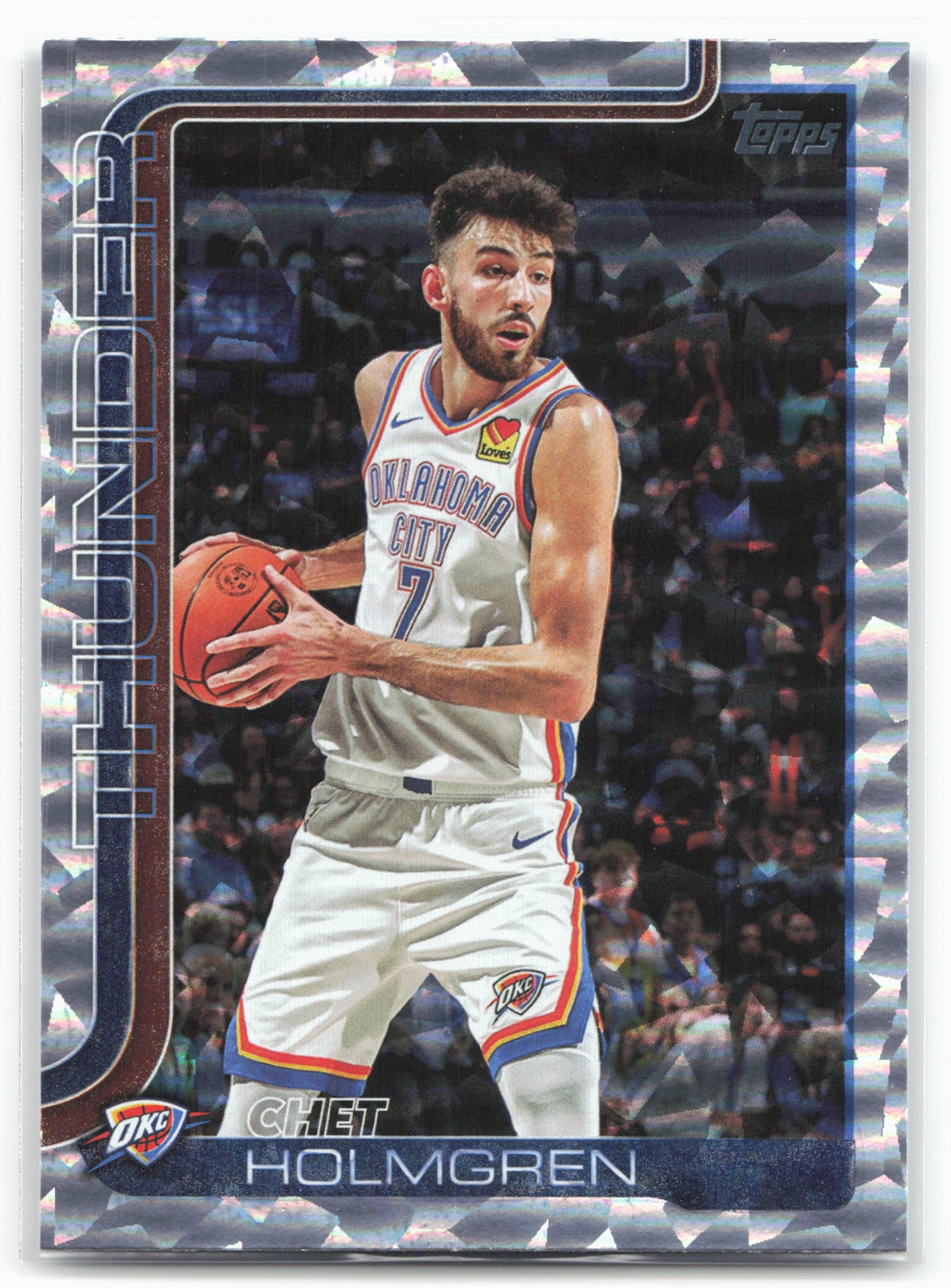 2025-26 Topps #118 Chet Holmgren Crackleboard