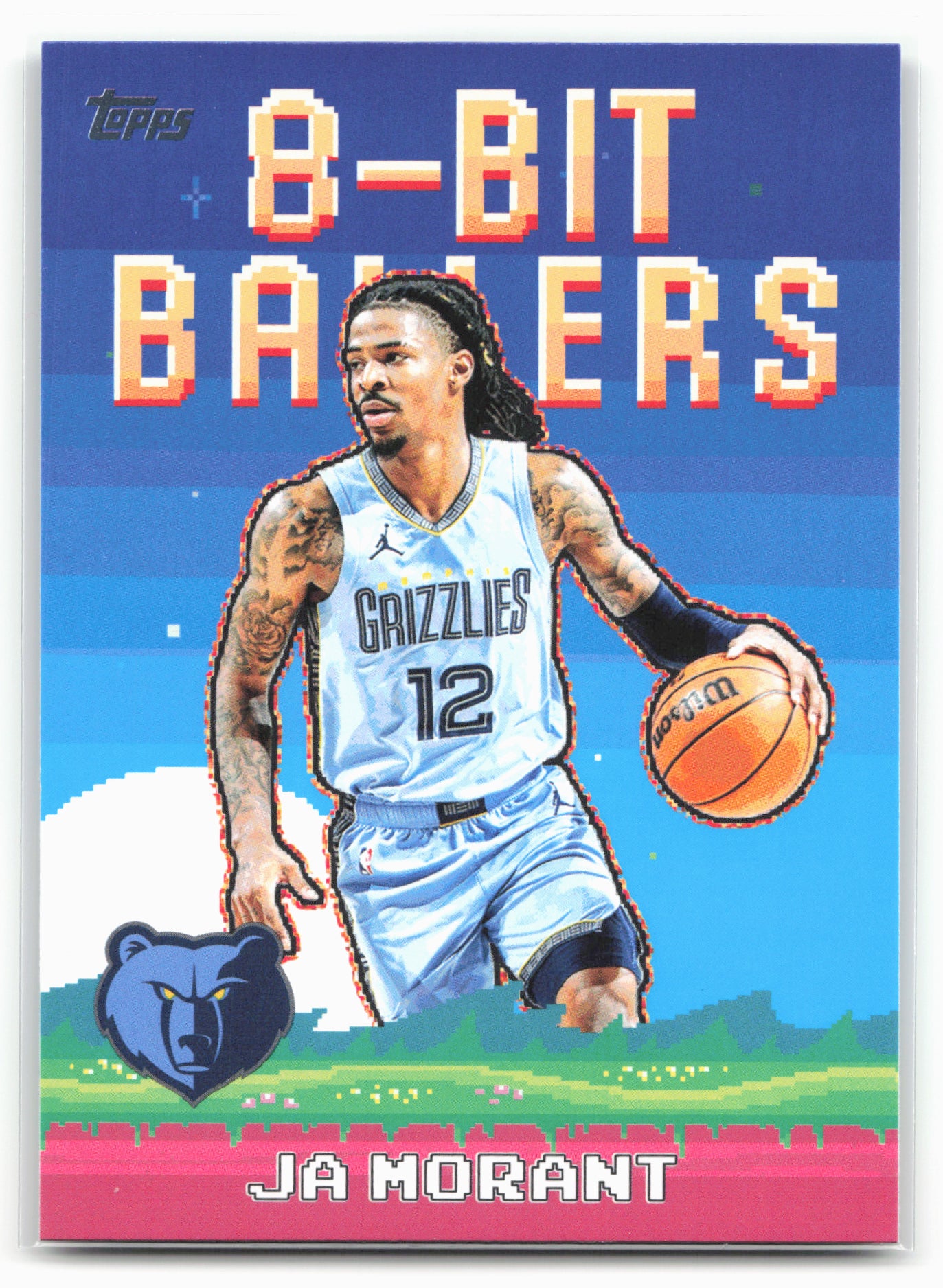 2025-26 Topps #8B-12 Ja Morant 8-Bit Ballers 24332