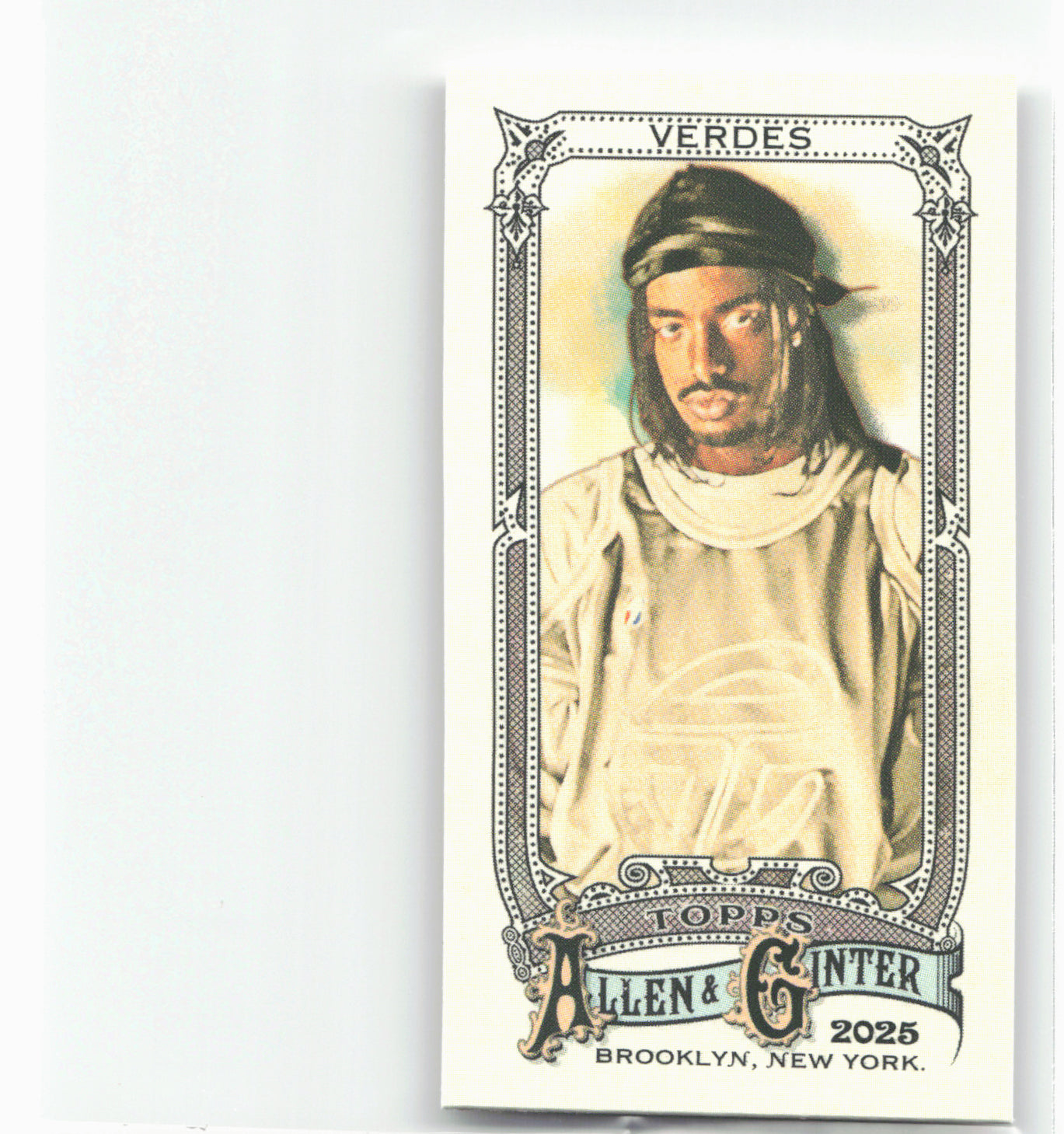 2025 Topps Allen & Ginter #298 Tai Verdes Mini Allen & Ginter Back