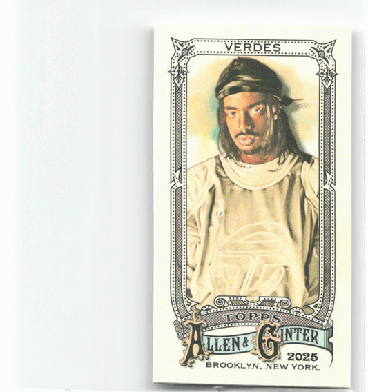 2025 Topps Allen & Ginter #298 Tai Verdes Mini Allen & Ginter Back