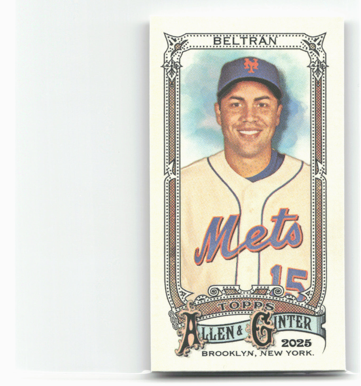 2025 Topps Allen & Ginter #153 Carlos Beltrán