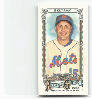 
2025 Topps Allen & Ginter #153 Carlos Beltrán