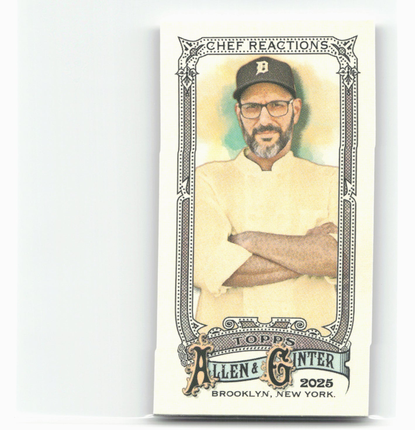 2025 Topps Allen & Ginter #211 Chef Reactions Mini Allen & Ginter Back