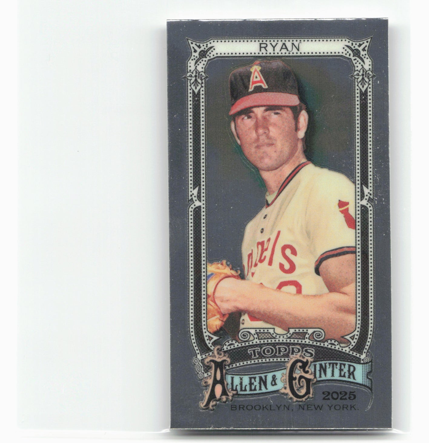 2025 Topps Allen & Ginter #63 Nolan Ryan Chrome Mini