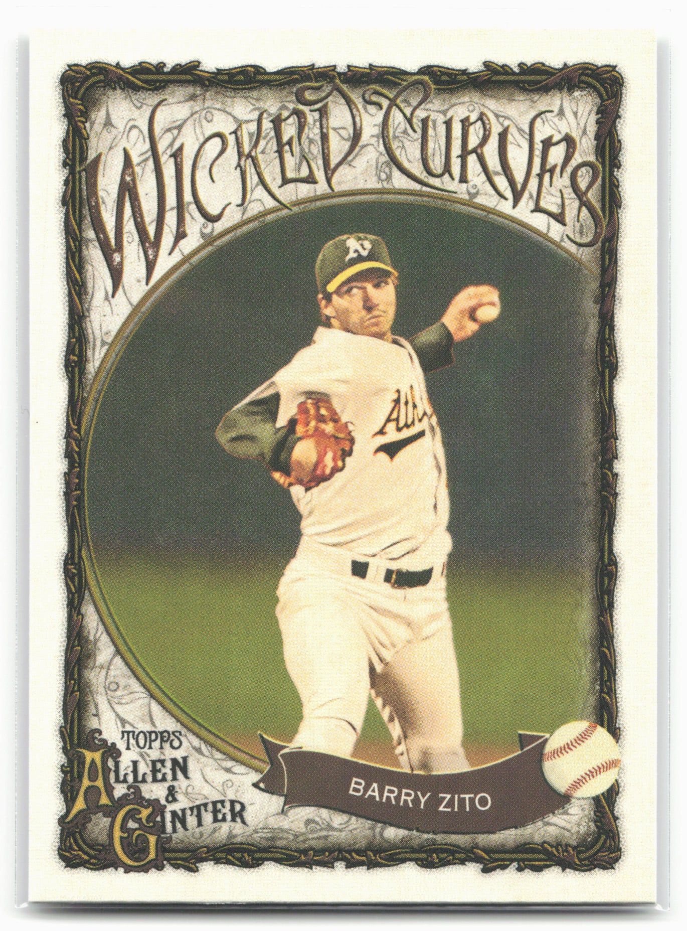 2025 Topps Allen & Ginter #WC-5 Barry Zito Wicked Curves