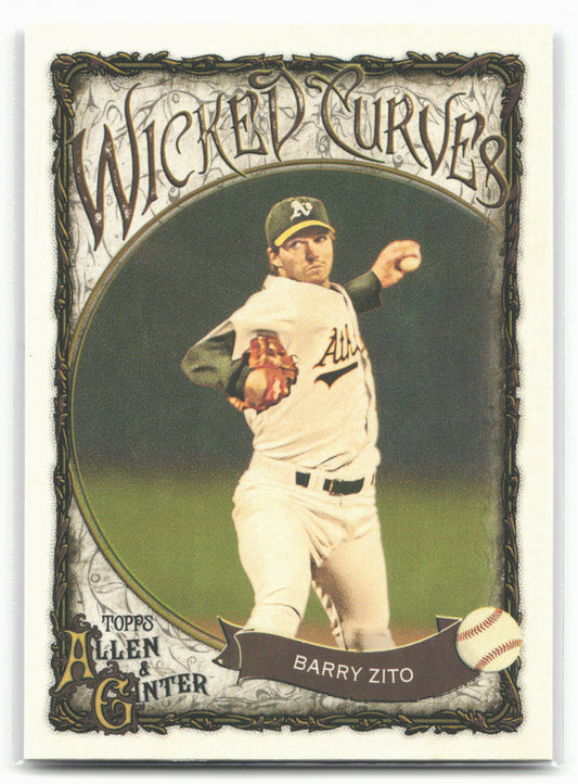 2025 Topps Allen & Ginter #WC-5 Barry Zito Wicked Curves