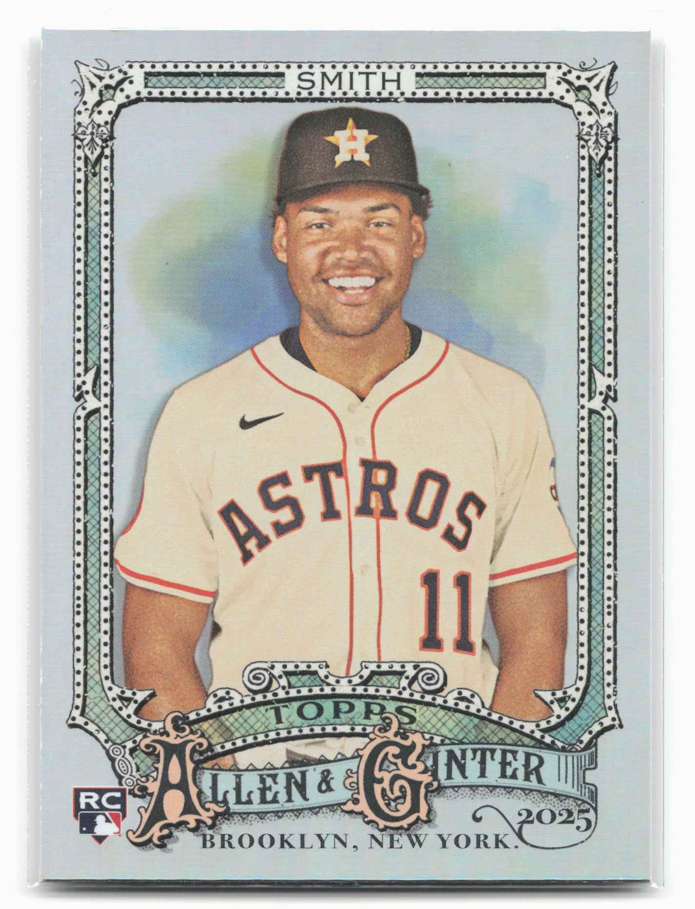 2025 Topps Allen & Ginter #189 Cam Smith Silver Portrait