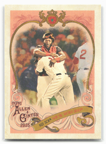 2025 Topps Allen & Ginter #SV-8 David Ortiz Sweet Victory