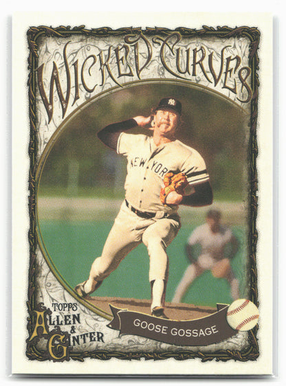 2025 Topps Allen & Ginter #WC-39 Goose Gossage Wicked Curves