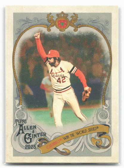 2025 Topps Allen & Ginter #SV-35 Bruce Sutter Sweet Victory