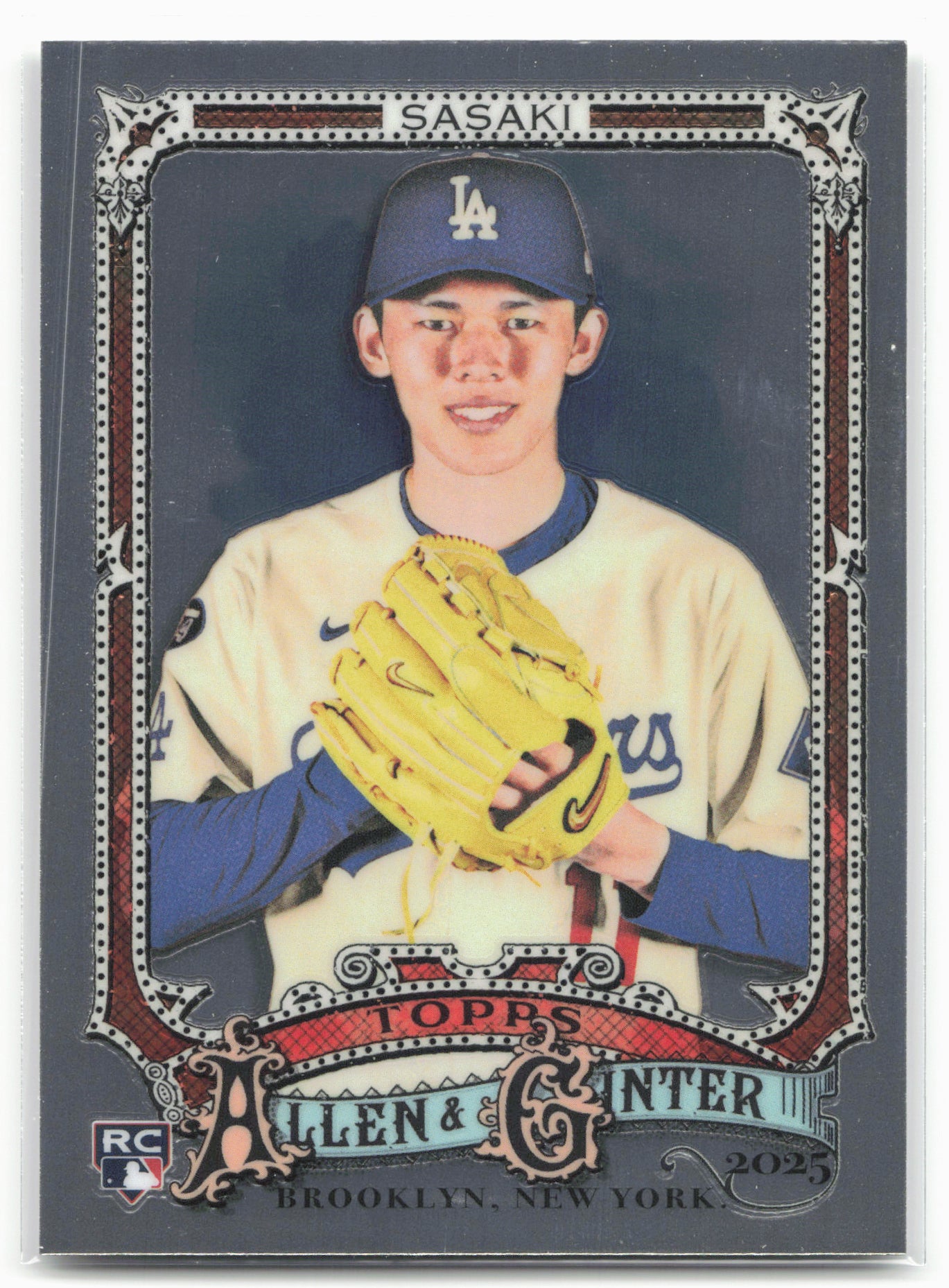 2025 Topps Allen & Ginter #92 Roki Sasaki Chrome