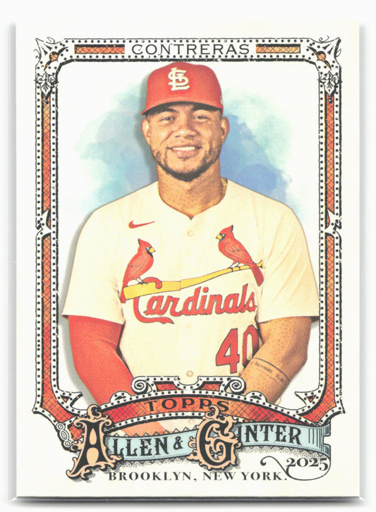 2025 Topps Allen & Ginter #199 Willson Contreras