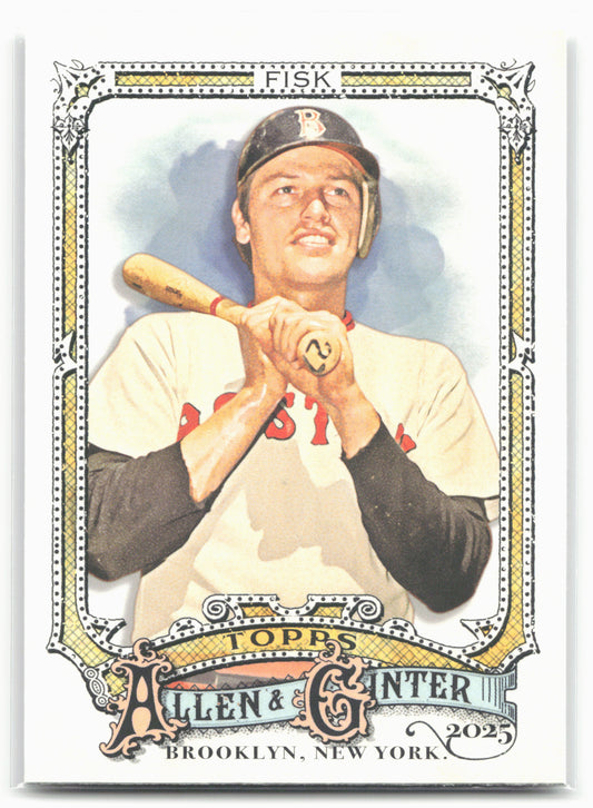 2025 Topps Allen & Ginter #187 Carlton Fisk