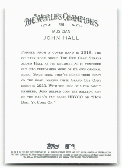 2025 Topps Allen & Ginter #256 John Hall