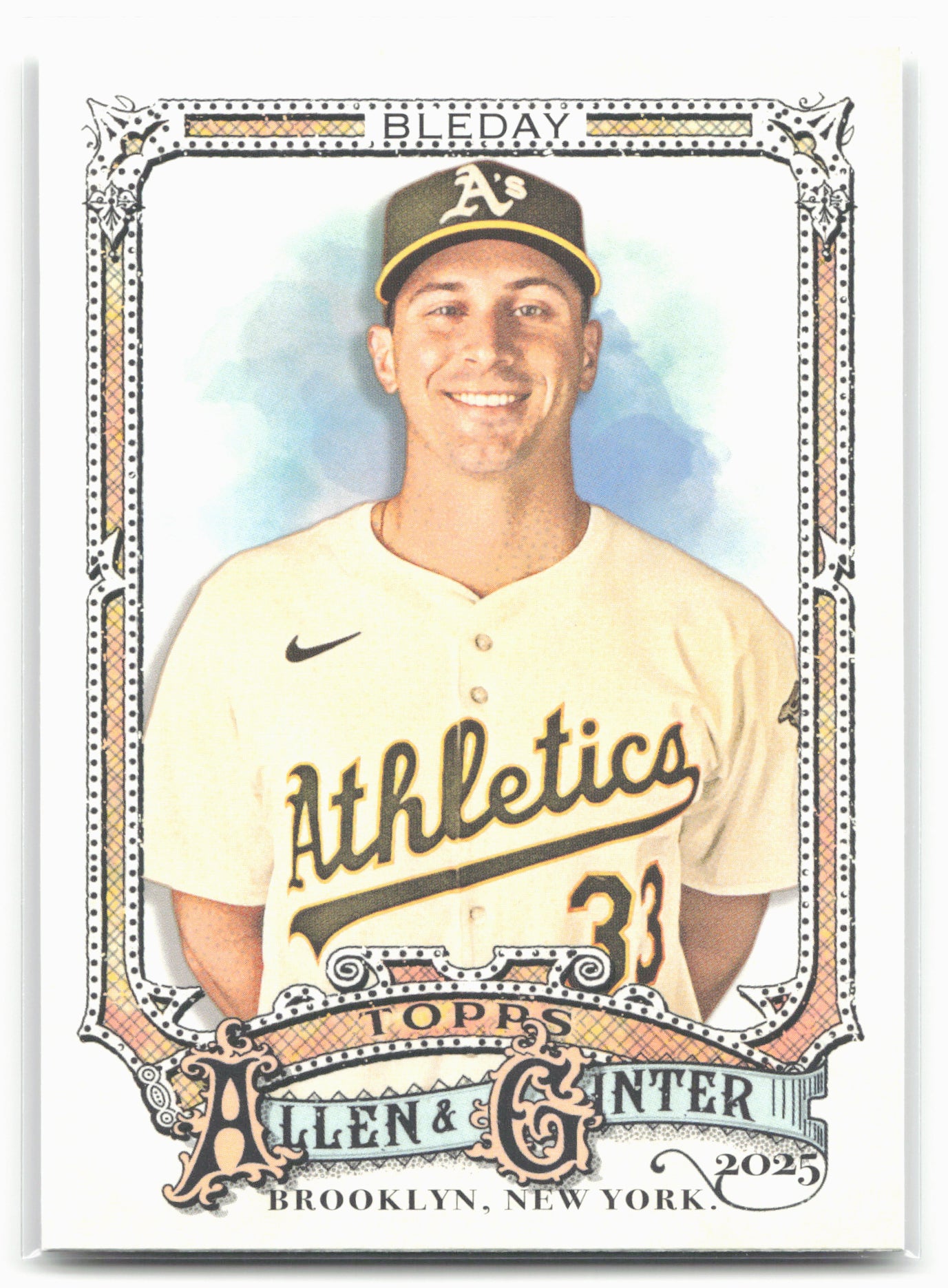 2025 Topps Allen & Ginter #166 JJ Bleday