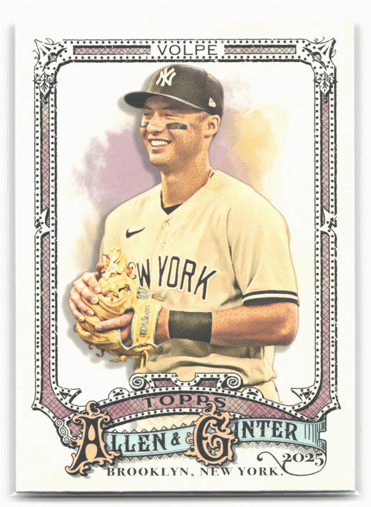 2025 Topps Allen & Ginter #196 Anthony Volpe