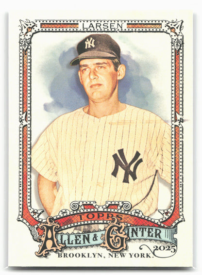 2025 Topps Allen & Ginter #343 Don Larsen