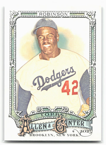 
2025 Topps Allen & Ginter #31 Jackie Robinson