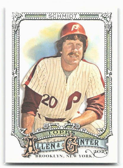 2025 Topps Allen & Ginter #40 Mike Schmidt