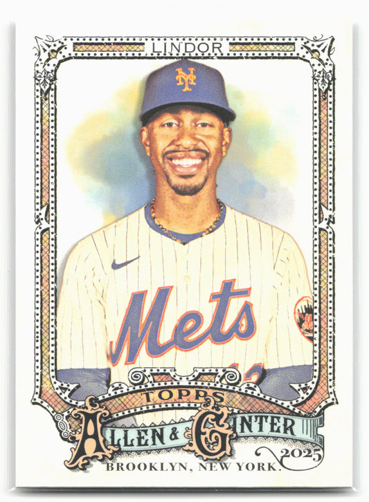 2025 Topps Allen & Ginter #110 Francisco Lindor