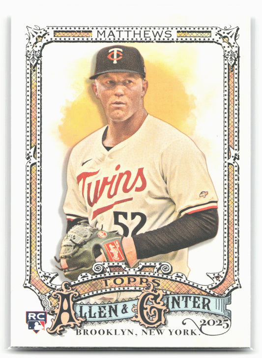 2025 Topps Allen & Ginter #235 Zebby Matthews